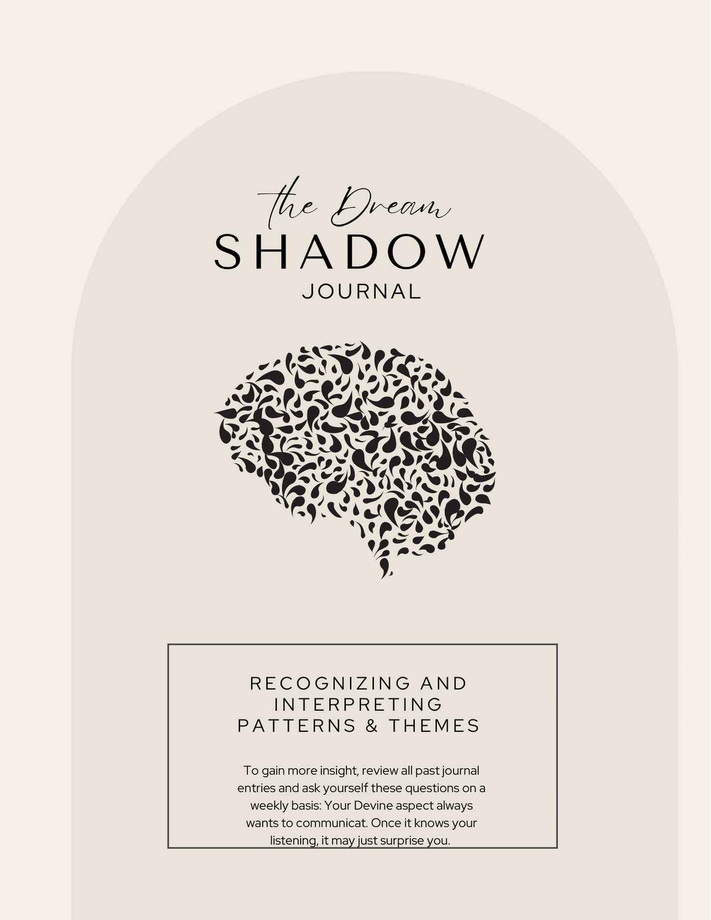 Shadow Dream Workbook